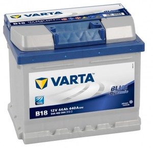 Фото Аккумулятор 44Ач Blue Dynamic B18 (0) 207х175х175 Varta 544402044