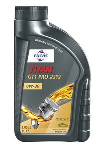 Фото TITAN GT1 Pro 2312 0W-30 1л Peugeot/Fiat FUCHS PRO23120W301